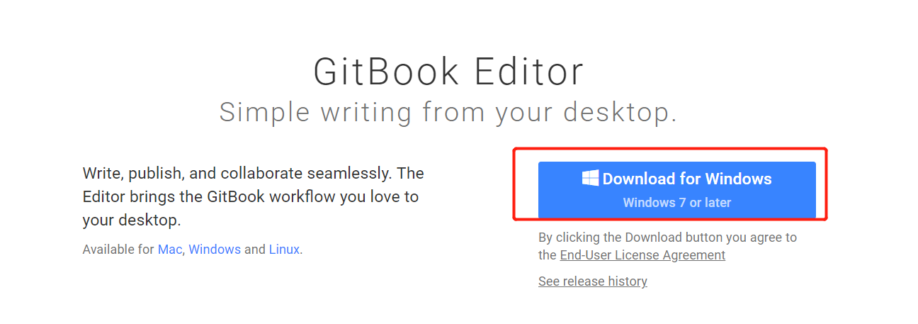 GitBook Editor 安装和编辑GitBook电子书